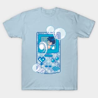 Anime Handheld Pixel Art T-Shirt